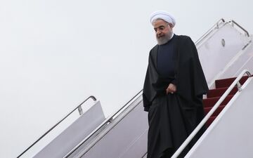  رئیس جمهوری وارد استان بوشهر شد