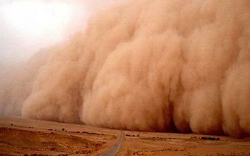 پایان هفته‌ جاری هوای یزد طوفانی است