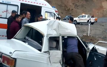 تصادف در ابرکوه یک کشته و ۶ زخمی بر جا گذاشت