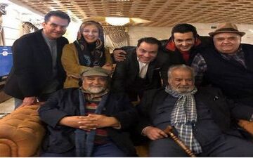 نوشته اینستاگرامی خانم بازیگر برای ناصر ملک مطیعی