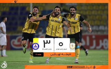 پارس جنوبی همچنان در تعقیب پلی‌آف؛ برد قاطع جم امیدها را زنده نگه داشت
