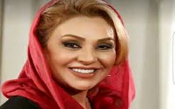 نسرین مقانلو در اتاق گریم سریال «دل»