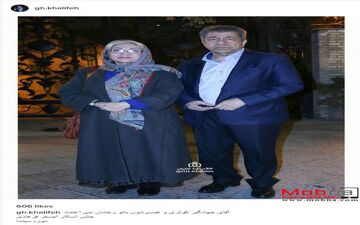پوشش زوج هنری پیشکسوت در جشن اسکار اصغر فرهادی (عکس)