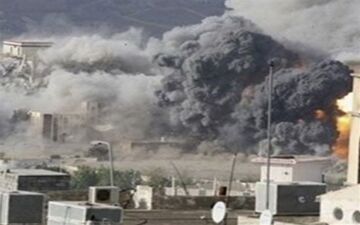 گلوله باران منطقه مرزی در «صعده» یمن از سوی ارتش عربستان