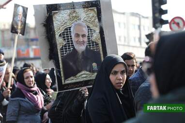 راهپیمایی وداع با سردار سلیمانی