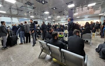 تاخیر پرواز تهران - نجف "معراج" به علت نقص فنی