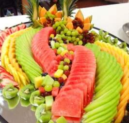 میوه آرایی شب یلدا برای عروس