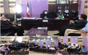 دیدار معتمدین شهرسرابله با فرماندار جدید چرداول