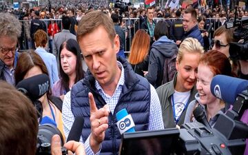 دستگیری رهبر حزب مخالف ولادیمیر پوتین در مسکو