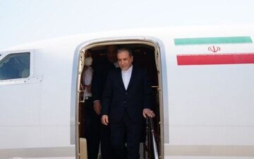 عراقچی وارد مشهد شد