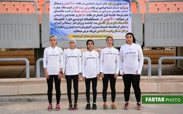 بانوان دونده کرمانشاهی یک مدال طلا و یک برنز در المپیاد کشور کسب کردند
