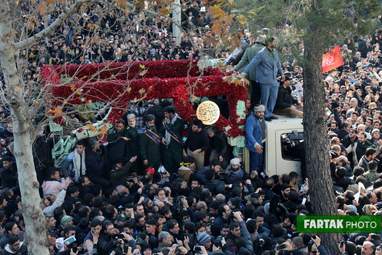 راهپیمایی وداع با سردار سلیمانی