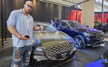 جنسیس G80؛ سدان لوکس جدید هرمس خودرو در نمایشگاه تهران