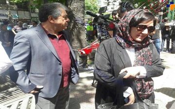 خانم بازیگر و تهیه کننده معروف در پای صندوق های رأی + عکس