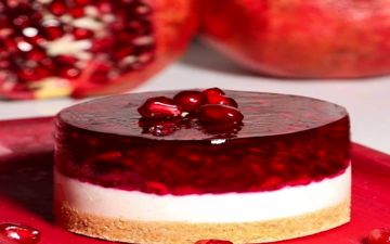 طرز تهیه  دسر شکلاتی با ژله انار | طعمش بی نظیره!