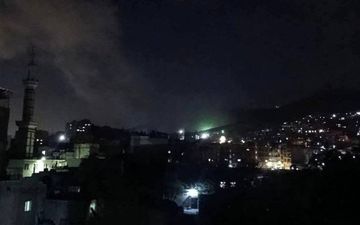 تجاوز رژیم اسرائیل به منطقه برزه در پایتخت سوریه