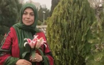 عکسی که خانم بازیگر از مزار همسرش منتشر کرد
