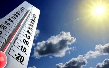 دمای هوا درایلام کاهش می‌یابد