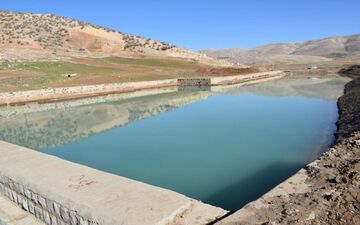افتتاح ابر پروژه آبخیزداری کشوری در حوزه آبخیز خشکه رود بوژان شهرستان کرمانشاه
