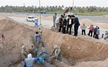 آب منطقه زلزله زده «ازگله» وصل شد