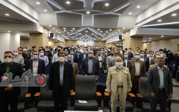 تصاویر دیدنی از حضور مهدی چمران در نشست فعالان ستاد آیت الله رئیسی 