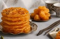 طرز تهیه زولبیا و بامیه مجلسیِ بازاری در خانه