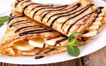 بچه ها عاشق این دسر هستند| طرز تهیه کرپ انبه 