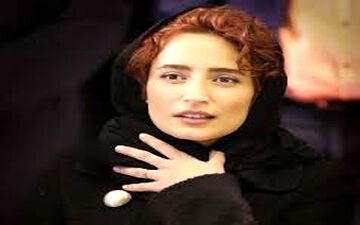نگار جواهریان با چهره ای غمگین و برنزه